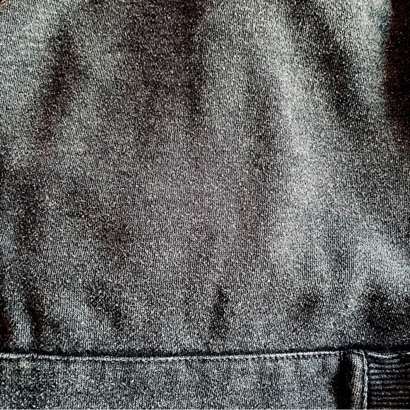 90 Degree by Reflex stonewashed grey hoodie size M - Picture 6 of 8